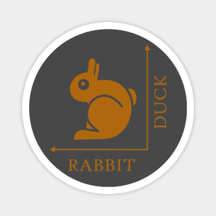 Duck Rabbit Illusion Magnet